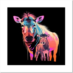 Wildebeest Mothers Day Posters and Art